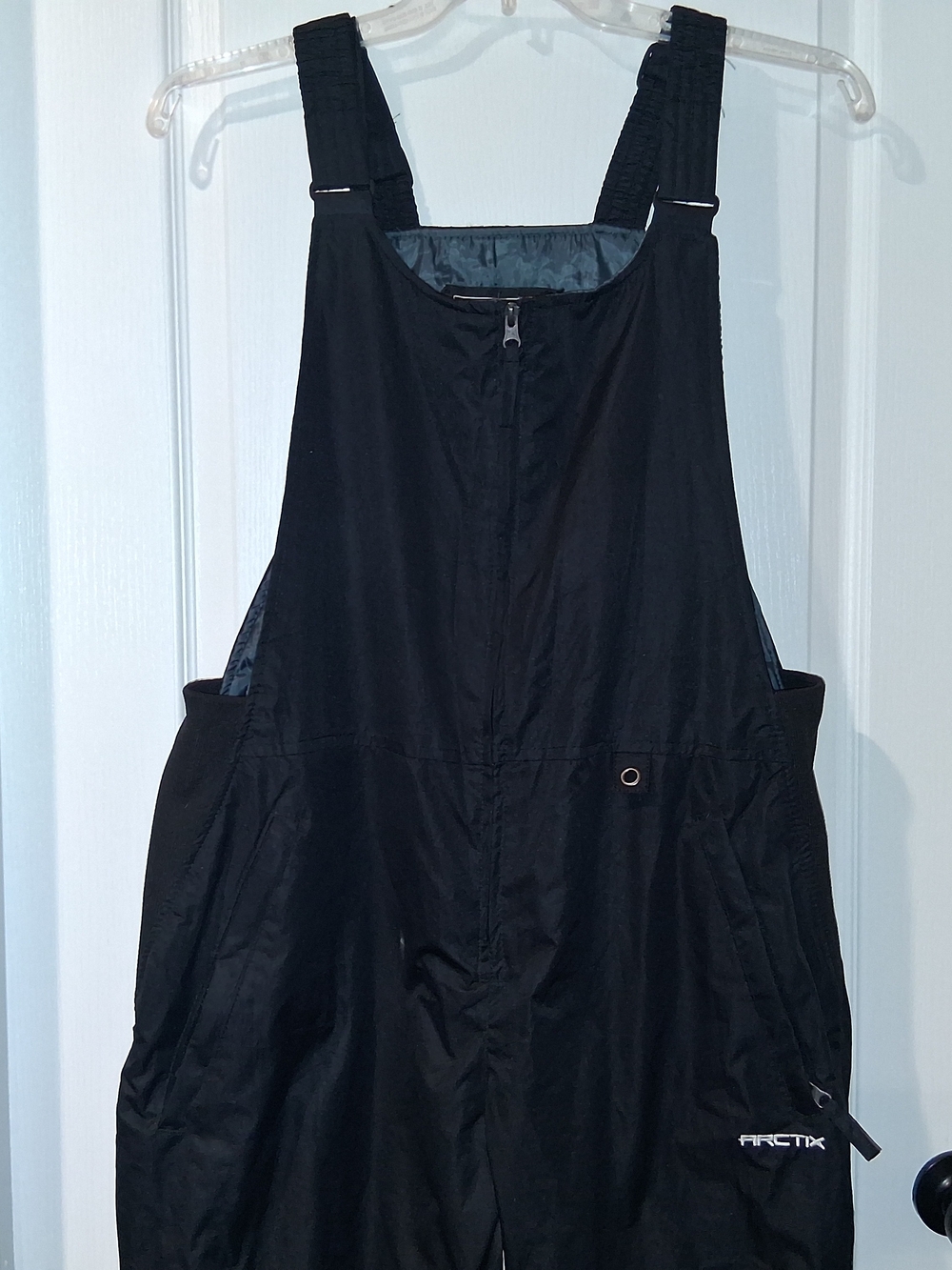 Arctix Black Insulated Snow Bib Overalls